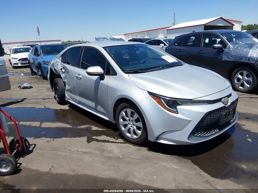 2020 Toyota Corolla VIN 5YFEPRAE9LP071160 IAAI salvage auction — RIGHT SIDE, Salvage Title, sold $4,500 on 2026-07-08 (photo 1)