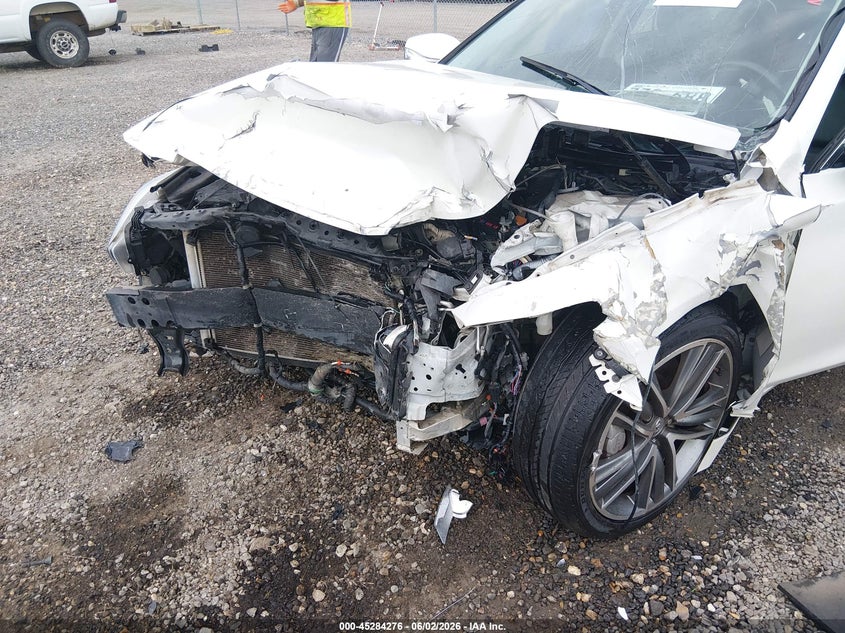 2014 Infiniti Q50 VIN JN1BV7AP3EM685774 IAAI salvage auction — FRONT END, Salvage Title, sold $200 on 2026-07-22 (photo 6)