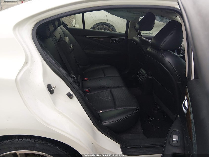 2014 Infiniti Q50 VIN JN1BV7AP3EM685774 IAAI salvage auction — FRONT END, Salvage Title, sold $200 on 2026-07-22 (photo 8)
