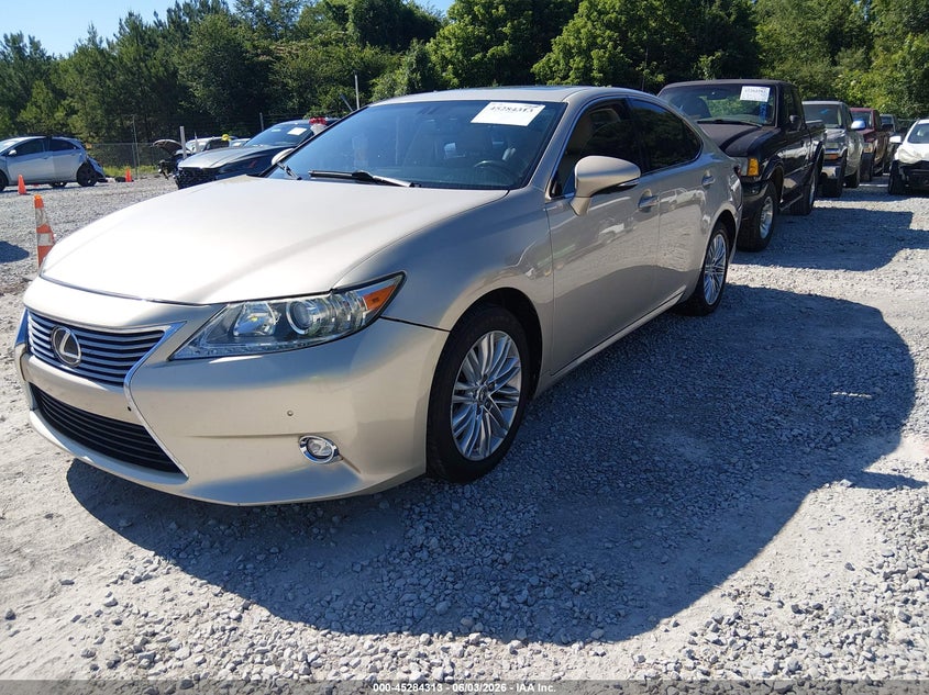 2015 Lexus ES VIN JTHBK1GG1F2201039 IAAI salvage auction — REAR END, Salvage Title, sold $3,750 on 2026-07-27 (photo 2)