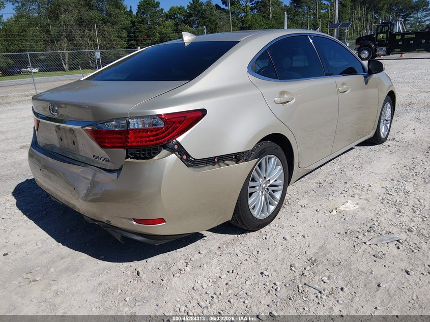 2015 Lexus ES VIN JTHBK1GG1F2201039 IAAI salvage auction — REAR END, Salvage Title, sold $3,750 on 2026-07-27 (photo 4)