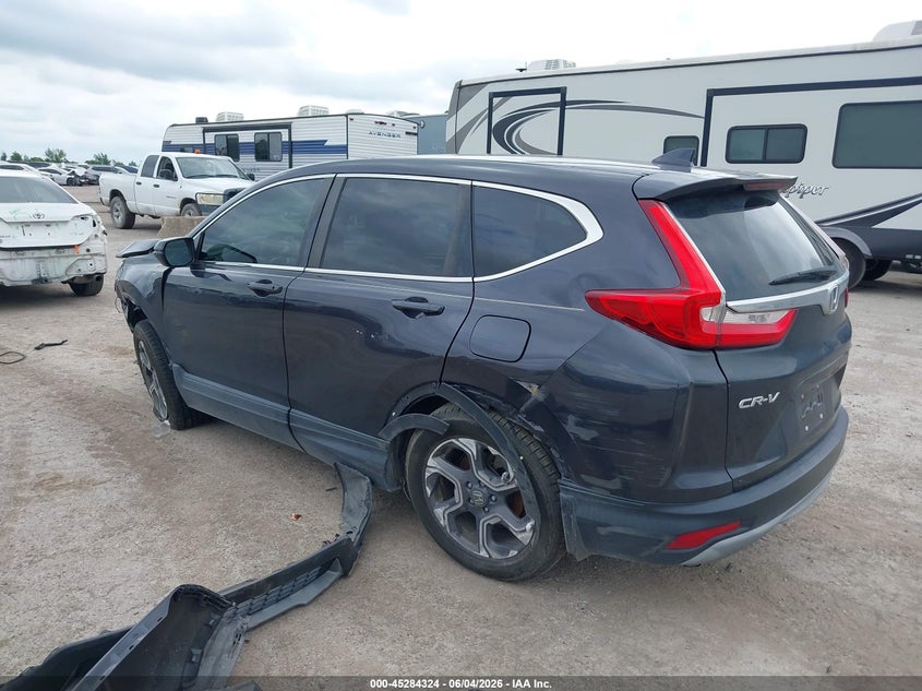 2017 Honda Cr-v VIN 7FARW1H54HE012181 IAAI salvage auction — UNKNOWN, Salvage (Texas), sold $2,900 on 2026-07-22 (photo 3)