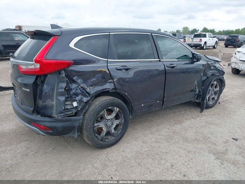 2017 Honda Cr-v VIN 7FARW1H54HE012181 IAAI salvage auction — UNKNOWN, Salvage (Texas), sold $2,900 on 2026-07-22 (photo 4)