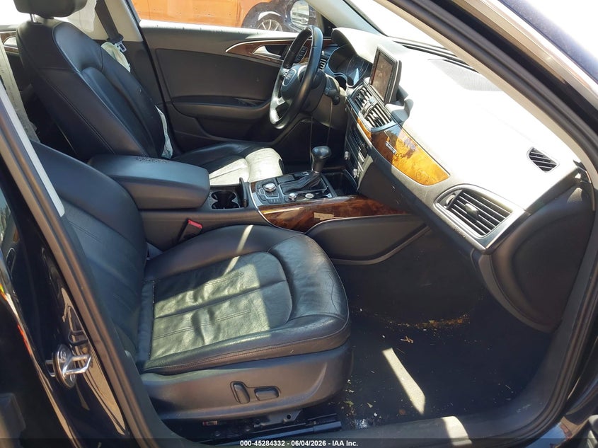 2014 Audi A6 VIN WAUGFAFC4EN164492 IAAI salvage auction — LEFT REAR, Salvage Title, sold $1,425 on 2026-07-15 (photo 5)
