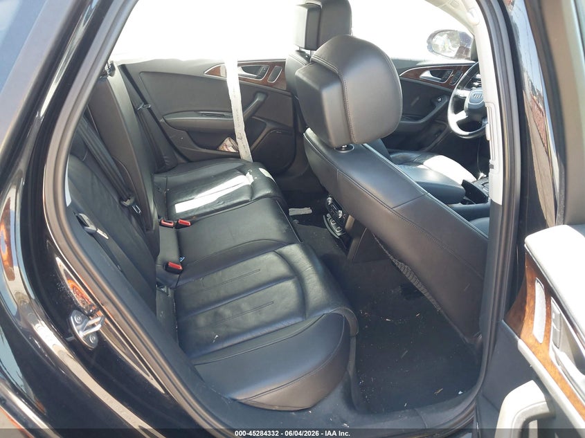 2014 Audi A6 VIN WAUGFAFC4EN164492 IAAI salvage auction — LEFT REAR, Salvage Title, sold $1,425 on 2026-07-15 (photo 8)