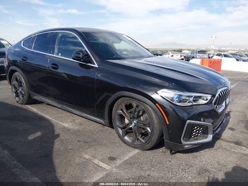 2020 BMW X6 VIN 5UXCY4C0XL9C43258 IAAI salvage auction — REAR END, Salvage (Nevada), sold $16,800 on 2026-07-29 (photo 1)