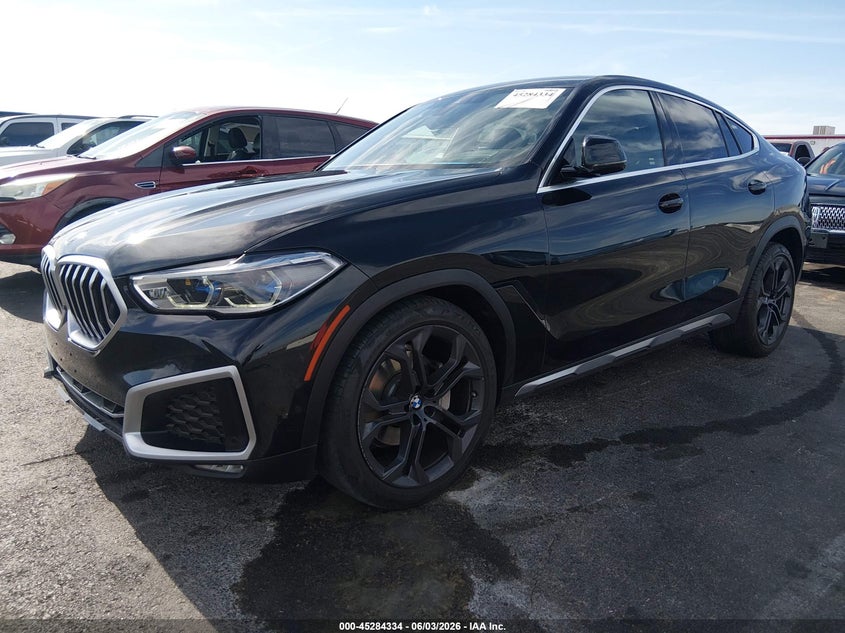 2020 BMW X6 VIN 5UXCY4C0XL9C43258 IAAI salvage auction — REAR END, Salvage (Nevada), sold $16,800 on 2026-07-29 (photo 2)