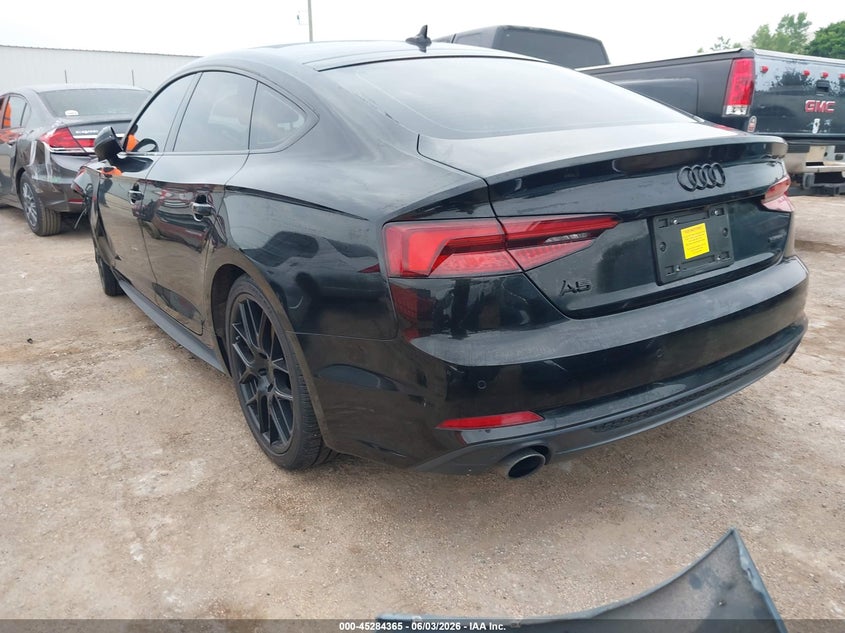 2019 Audi A5 VIN WAUENCF53KA098026 IAAI salvage auction — FRONT END, Salvage Title, sold $8,800 on 2026-07-22 (photo 3)