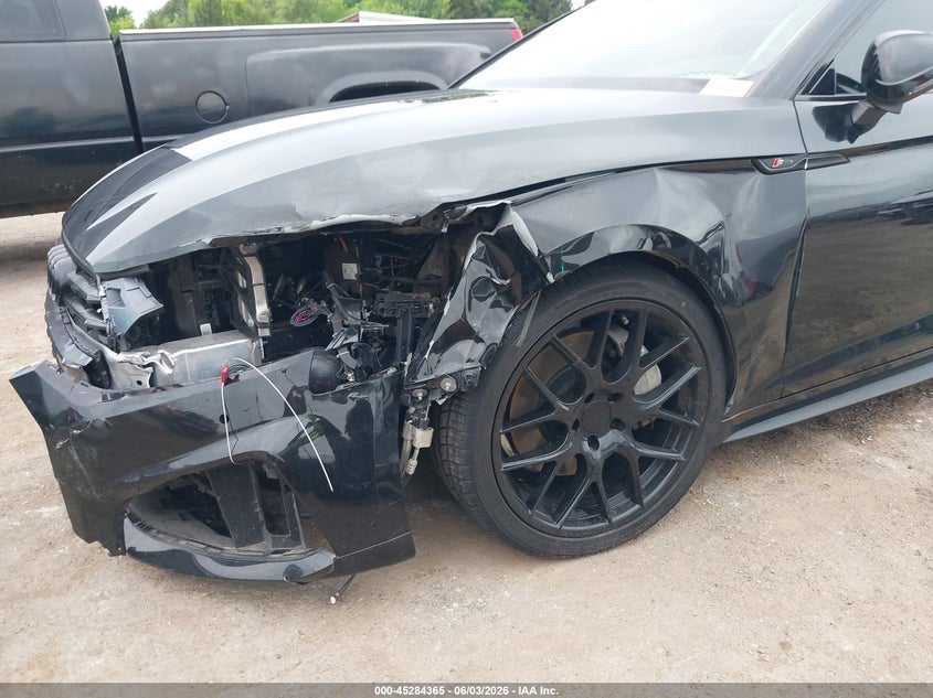 2019 Audi A5 VIN WAUENCF53KA098026 IAAI salvage auction — FRONT END, Salvage Title, sold $8,800 on 2026-07-22 (photo 6)