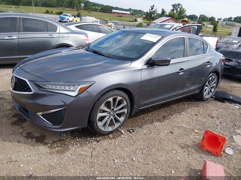 2020 Acura Ilx VIN 19UDE2F38LA008704 IAAI salvage auction — RIGHT SIDE, Salvage Title, sold $4,000 on 2026-07-23 (photo 2)