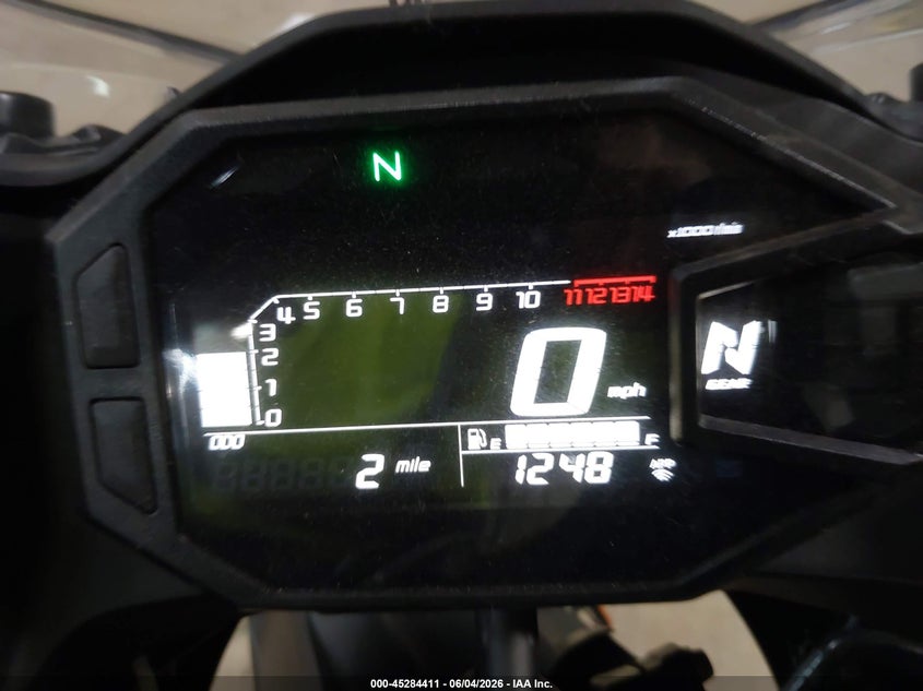 2026 Kawasaki Ninja VIN ML5EXGH11TDA89756 IAAI salvage auction — RIGHT SIDE, Salvage Title, sold $2,200 on 2026-07-15 (photo 7)