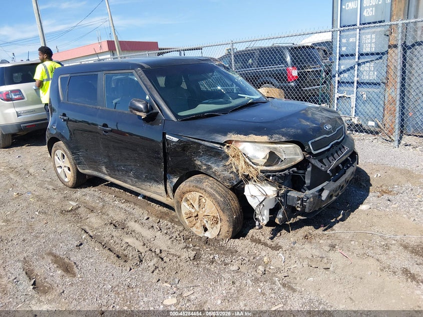 2016 Kia Soul VIN KNDJN2A2XG7854884 IAAI salvage auction — FRONT END, Salvage Title, sold $525 on 2026-07-23 (photo 1)