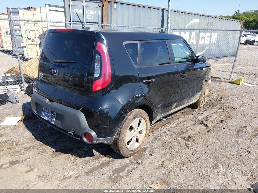 2016 Kia Soul VIN KNDJN2A2XG7854884 IAAI salvage auction — FRONT END, Salvage Title, sold $525 on 2026-07-23 (photo 4)