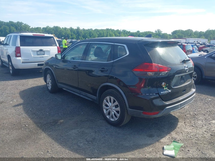 2017 Nissan Rogue VIN KNMAT2MV8HP603228 IAAI salvage auction — THEFT, Salvage Title, sold $1,300 on 2026-07-13 (photo 3)