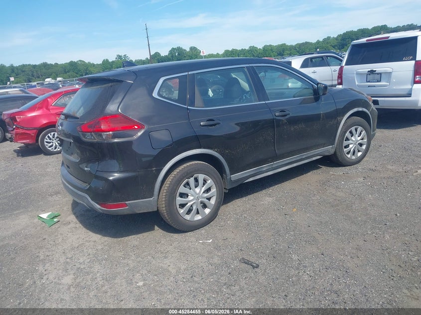 2017 Nissan Rogue VIN KNMAT2MV8HP603228 IAAI salvage auction — THEFT, Salvage Title, sold $1,300 on 2026-07-13 (photo 4)