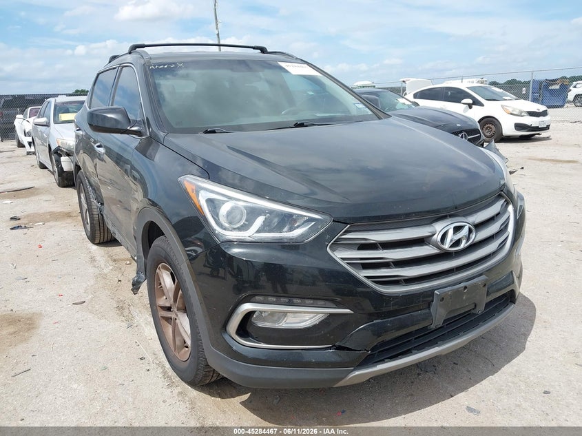 2017 Hyundai Santa fe VIN 5XYZU3LB2HG400934 IAAI salvage auction — RIGHT SIDE, Original (Texas), sold $2,150 on 2026-08-02 (photo 1)