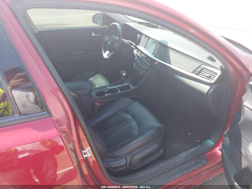 2020 Kia Optima VIN 5XXGT4L36LG449186 IAAI salvage auction — FRONT END, Salvage Title, sold $1,650 on 2026-07-28 (photo 5)