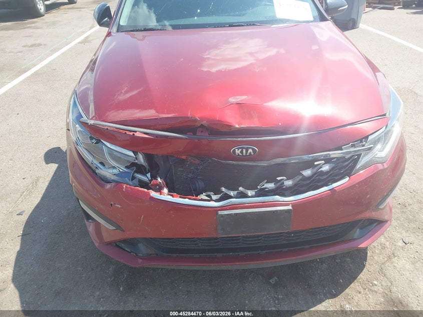 2020 Kia Optima VIN 5XXGT4L36LG449186 IAAI salvage auction — FRONT END, Salvage Title, sold $1,650 on 2026-07-28 (photo 6)