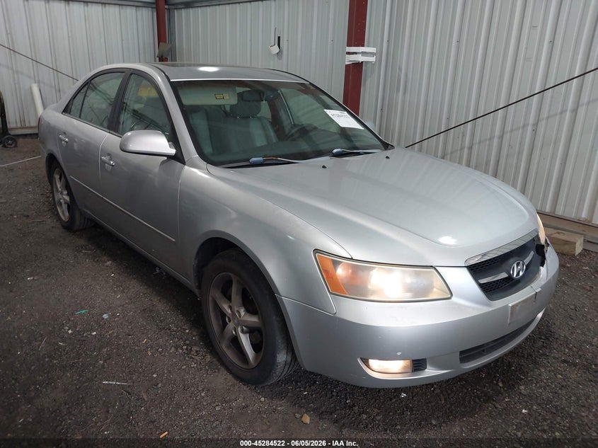2008 Hyundai Sonata VIN 5NPEU46C28H305257 IAAI salvage auction — FRONT END, Clear (Virginia), sold $350 on 2026-07-09 (photo 1)