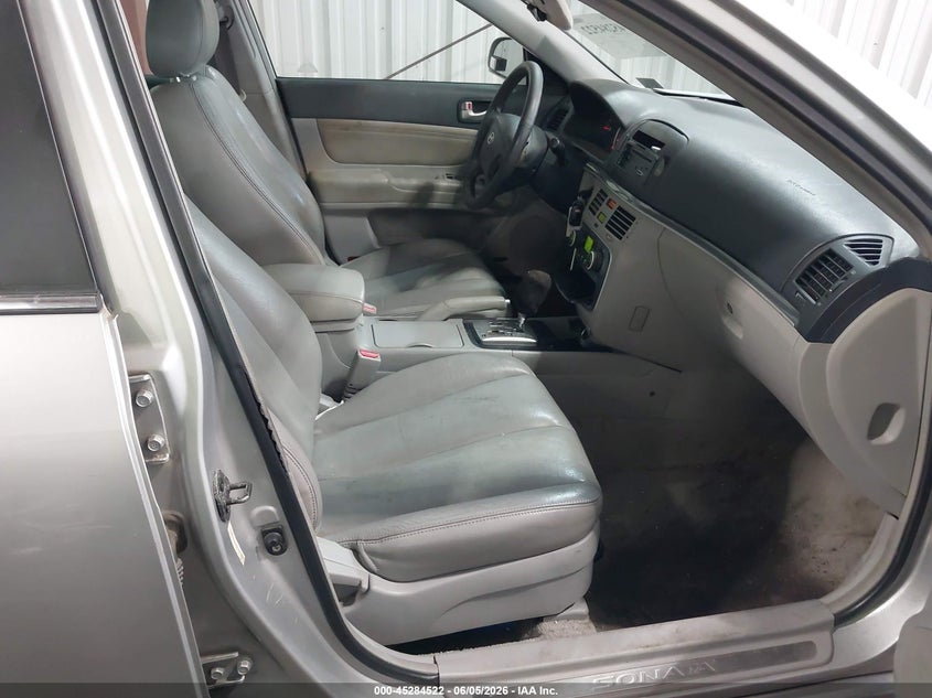 2008 Hyundai Sonata VIN 5NPEU46C28H305257 IAAI salvage auction — FRONT END, Clear (Virginia), sold $350 on 2026-07-09 (photo 5)