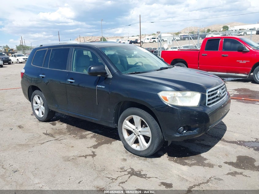 2008 Toyota Highlander VIN JTEES42A882012275 IAAI salvage auction — NORMAL WEAR, Clear (New Mexico), sold $2,600 on 2026-07-13 (photo 1)