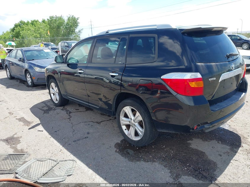 2008 Toyota Highlander VIN JTEES42A882012275 IAAI salvage auction — NORMAL WEAR, Clear (New Mexico), sold $2,600 on 2026-07-13 (photo 3)