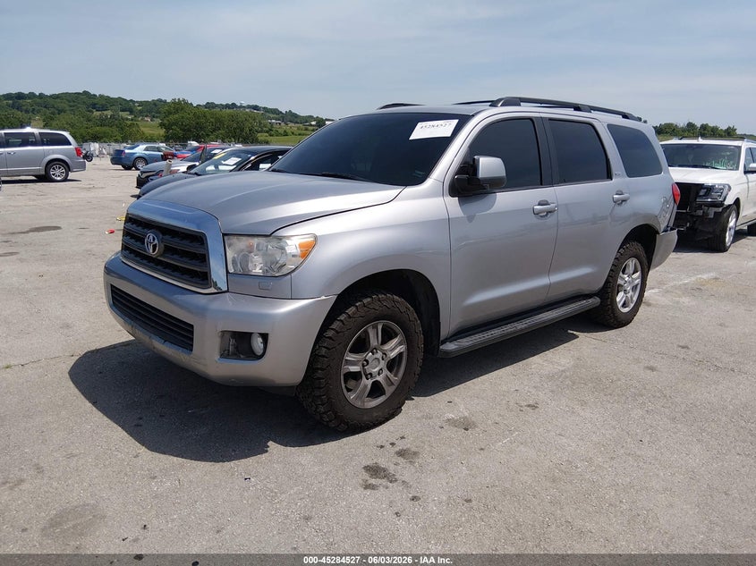 2017 Toyota Sequoia VIN 5TDBY5G16HS148000 IAAI salvage auction — REAR END, Salvage Title, sold $6,300 on 2026-07-23 (photo 2)