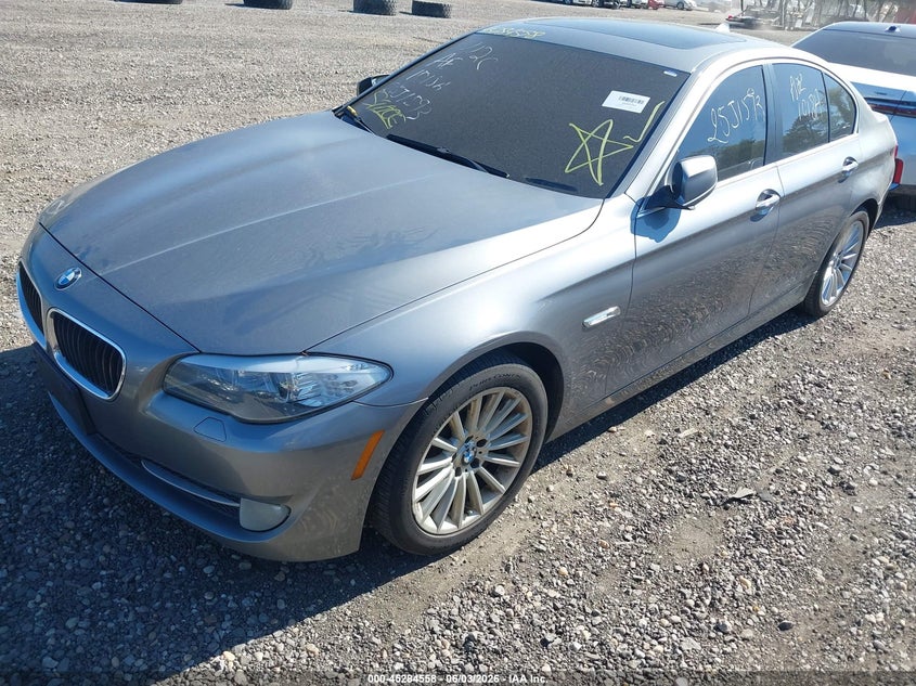 2013 BMW 5er VIN WBAFU7C50DDU67817 IAAI salvage auction — FRONT END, Salvage Title, sold $25 on 2026-07-21 (photo 2)