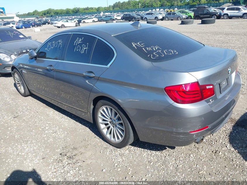 2013 BMW 5er VIN WBAFU7C50DDU67817 IAAI salvage auction — FRONT END, Salvage Title, sold $25 on 2026-07-21 (photo 3)