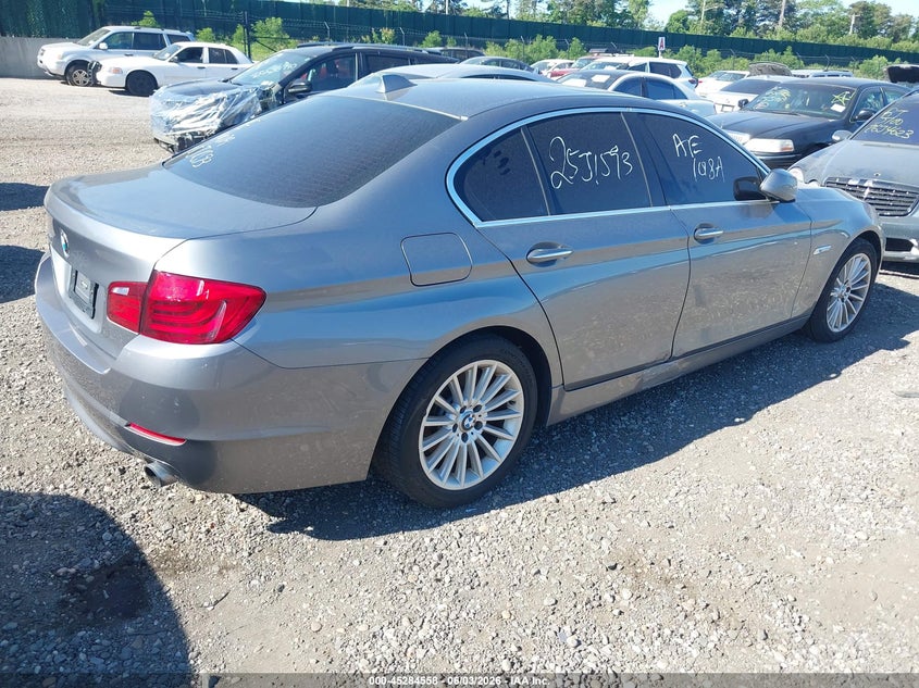 2013 BMW 5er VIN WBAFU7C50DDU67817 IAAI salvage auction — FRONT END, Salvage Title, sold $25 on 2026-07-21 (photo 4)