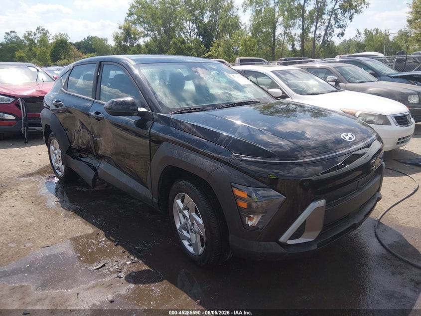 2025 Hyundai Kona VIN KM8HA3AB3SU272003 IAAI salvage auction — RIGHT SIDE, Salvage Title, sold $8,225 on 2026-07-14 (photo 1)