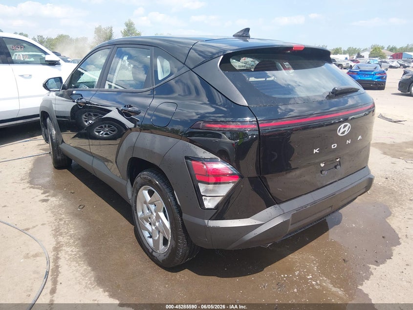 2025 Hyundai Kona VIN KM8HA3AB3SU272003 IAAI salvage auction — RIGHT SIDE, Salvage Title, sold $8,225 on 2026-07-14 (photo 3)