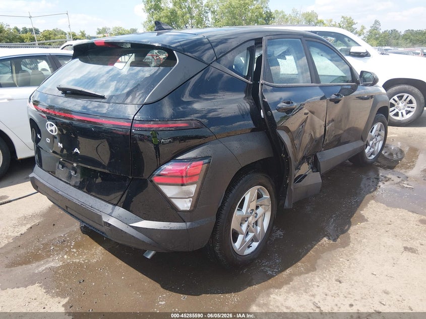 2025 Hyundai Kona VIN KM8HA3AB3SU272003 IAAI salvage auction — RIGHT SIDE, Salvage Title, sold $8,225 on 2026-07-14 (photo 4)