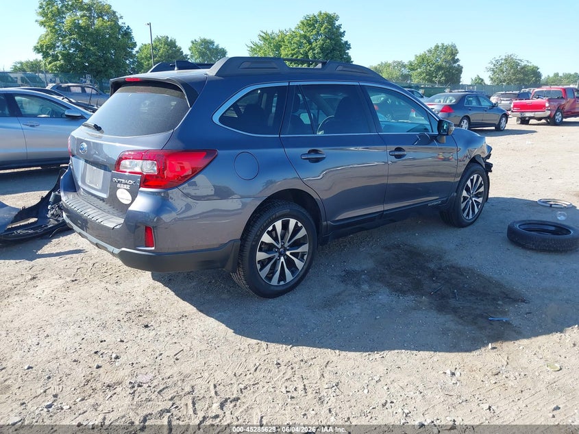 2016 Subaru Outback VIN 4S4BSALC9G3239078 IAAI salvage auction — FRONT END, Salvage Title, sold $2,650 on 2026-07-25 (photo 4)