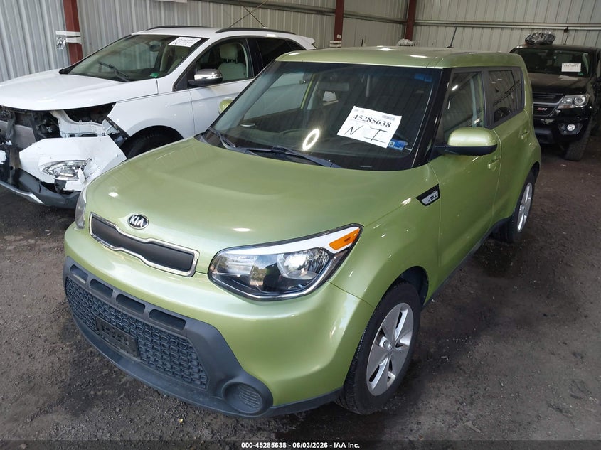 2015 Kia Soul VIN KNDJN2A25F7811472 IAAI salvage auction — THEFT, Clear (Virginia), sold $425 on 2026-07-30 (photo 2)