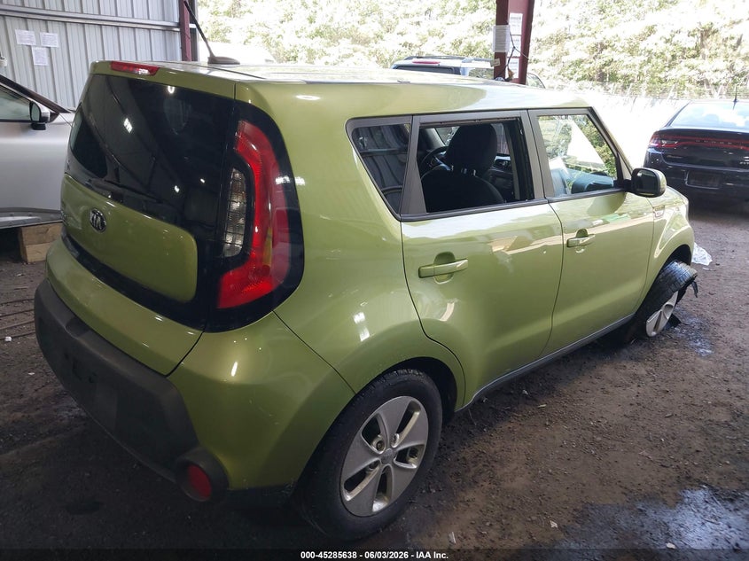 2015 Kia Soul VIN KNDJN2A25F7811472 IAAI salvage auction — THEFT, Clear (Virginia), sold $425 on 2026-07-30 (photo 6)
