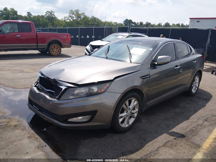 2012 Kia Optima VIN 5XXGN4A70CG041766 IAAI salvage auction — FRONT END, Salvage Title, sold $475 on 2026-07-10 (photo 2)