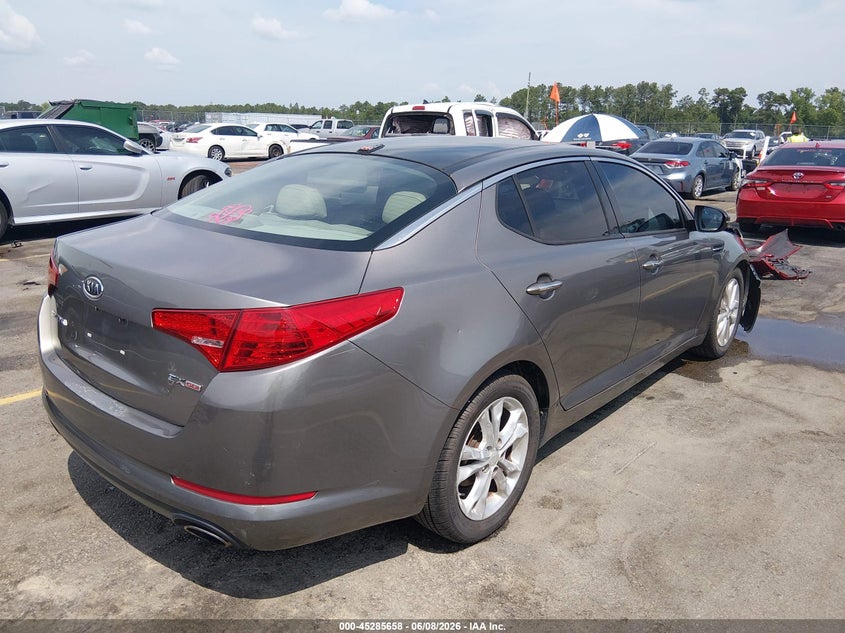 2012 Kia Optima VIN 5XXGN4A70CG041766 IAAI salvage auction — FRONT END, Salvage Title, sold $475 on 2026-07-10 (photo 4)