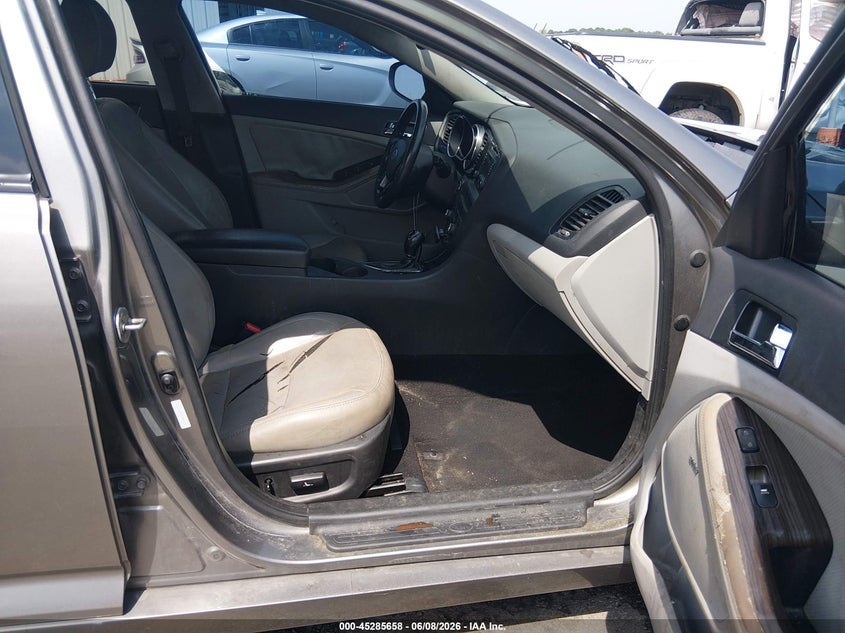 2012 Kia Optima VIN 5XXGN4A70CG041766 IAAI salvage auction — FRONT END, Salvage Title, sold $475 on 2026-07-10 (photo 5)