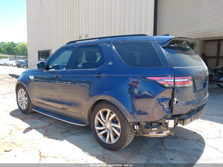 2018 Land rover Discovery VIN SALRR2RV1JA078248 IAAI salvage auction — REAR END, Salvage Title, sold $6,450 on 2026-07-06 (photo 3)
