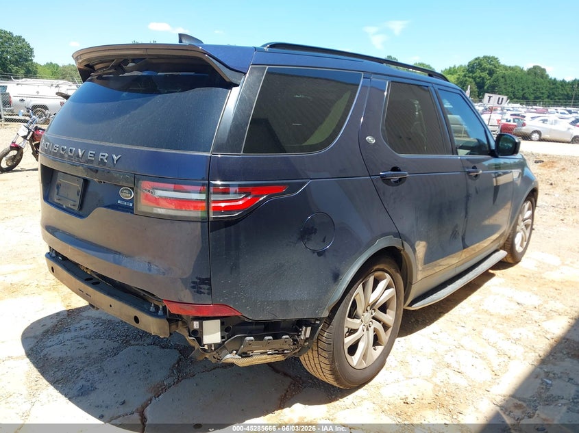 2018 Land rover Discovery VIN SALRR2RV1JA078248 IAAI salvage auction — REAR END, Salvage Title, sold $6,450 on 2026-07-06 (photo 4)