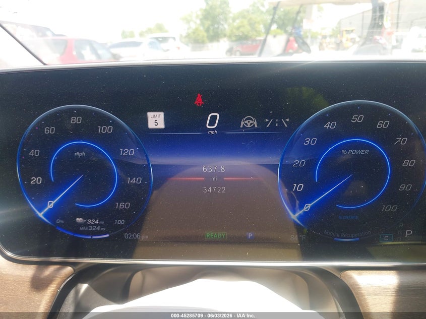 2022 Mercedes-benz Eqs VIN W1KCG2DB1NA003206 IAAI salvage auction — UNKNOWN, Salvage Title, sold $19,300 on 2026-07-09 (photo 7)