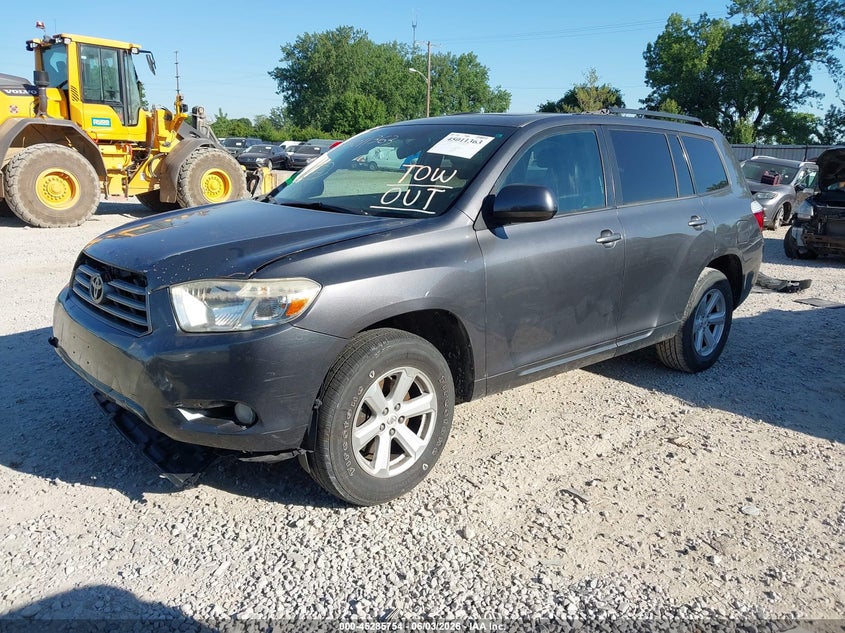 2010 Toyota Highlander VIN 5TDJK3EH7AS037723 IAAI salvage auction — FRONT END, Salvage (Ohio), sold $2,450 on 2026-07-29 (photo 2)