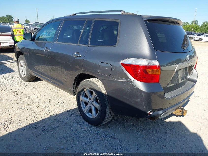 2010 Toyota Highlander VIN 5TDJK3EH7AS037723 IAAI salvage auction — FRONT END, Salvage (Ohio), sold $2,450 on 2026-07-29 (photo 3)