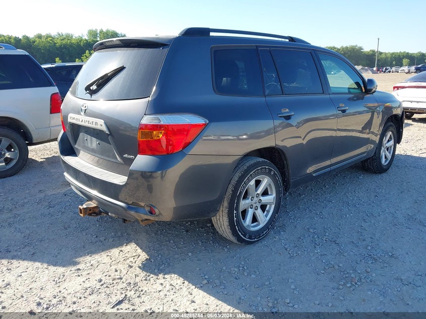 2010 Toyota Highlander VIN 5TDJK3EH7AS037723 IAAI salvage auction — FRONT END, Salvage (Ohio), sold $2,450 on 2026-07-29 (photo 4)