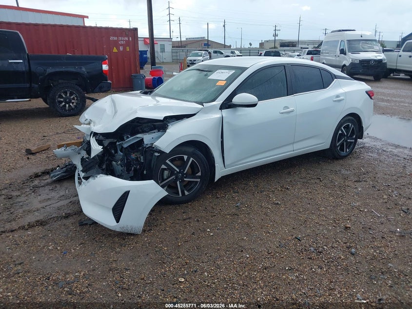 2024 Nissan Sentra VIN 3N1AB8CV7RY339350 IAAI salvage auction — FRONT END, Original (Texas), sold $1,850 on 2026-07-12 (photo 2)