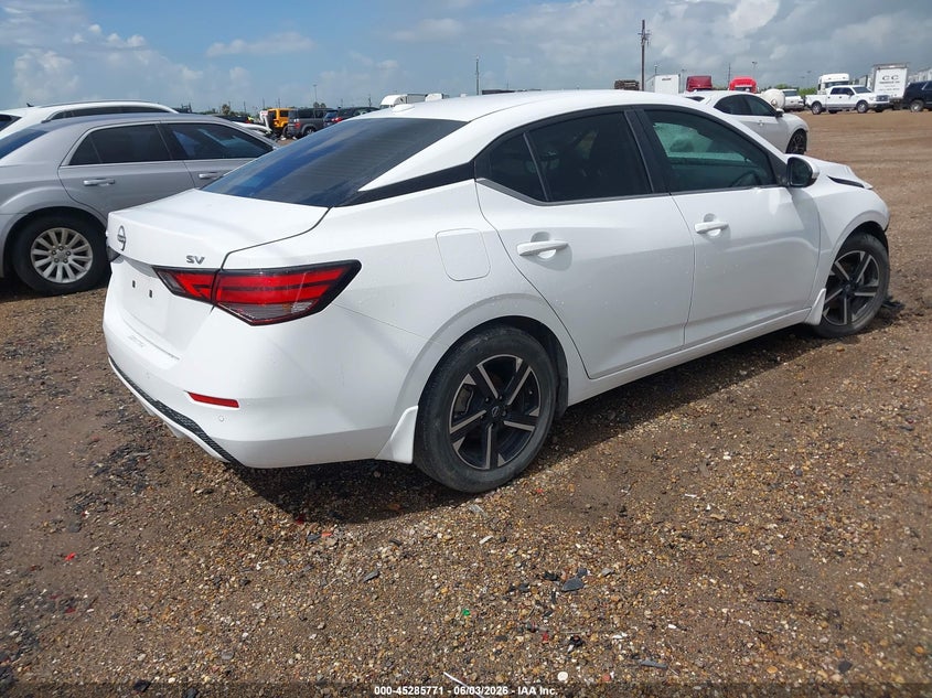 2024 Nissan Sentra VIN 3N1AB8CV7RY339350 IAAI salvage auction — FRONT END, Original (Texas), sold $1,850 on 2026-07-12 (photo 4)