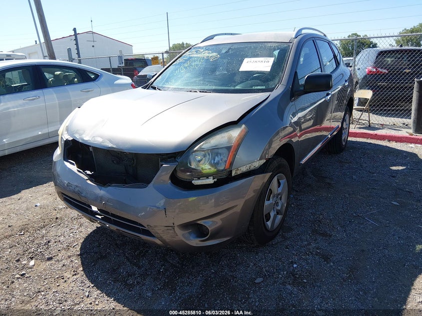 2014 Nissan Rogue VIN JN8AS5MVXEW721873 IAAI salvage auction — FRONT END, Salvage Title, sold $650 on 2026-07-22 (photo 2)