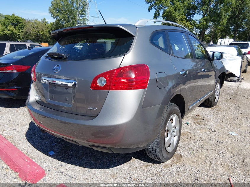 2014 Nissan Rogue VIN JN8AS5MVXEW721873 IAAI salvage auction — FRONT END, Salvage Title, sold $650 on 2026-07-22 (photo 4)