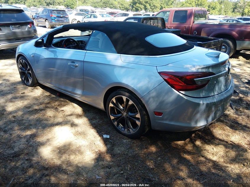 2016 Buick Cascada VIN W04WT3N53GG033125 IAAI salvage auction — WATER/FLOOD, Salvage Title, sold $2,700 on 2026-07-09 (photo 3)